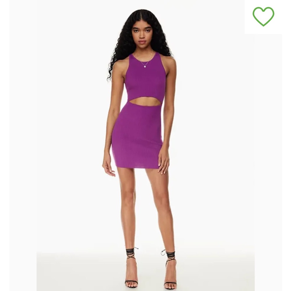 ARITZIA: Wilfred CUTOUT KNIT TANK MINI DRESS